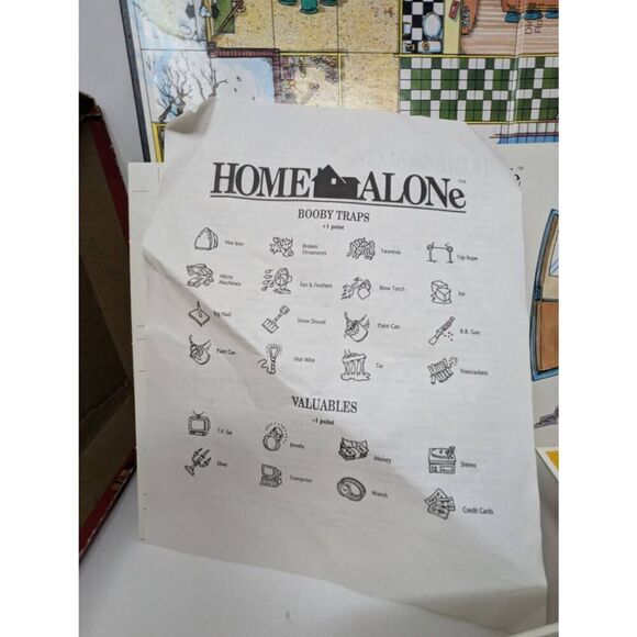 Home Alone 1991 Vintage Board Game Based on The 1990s Movie - Picture 9 of 11